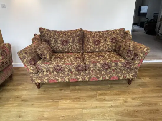 Multiyork, 3 seater patterned sofa