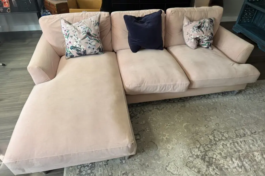 DFS Joules Patterdale left hand facing chaise sofa