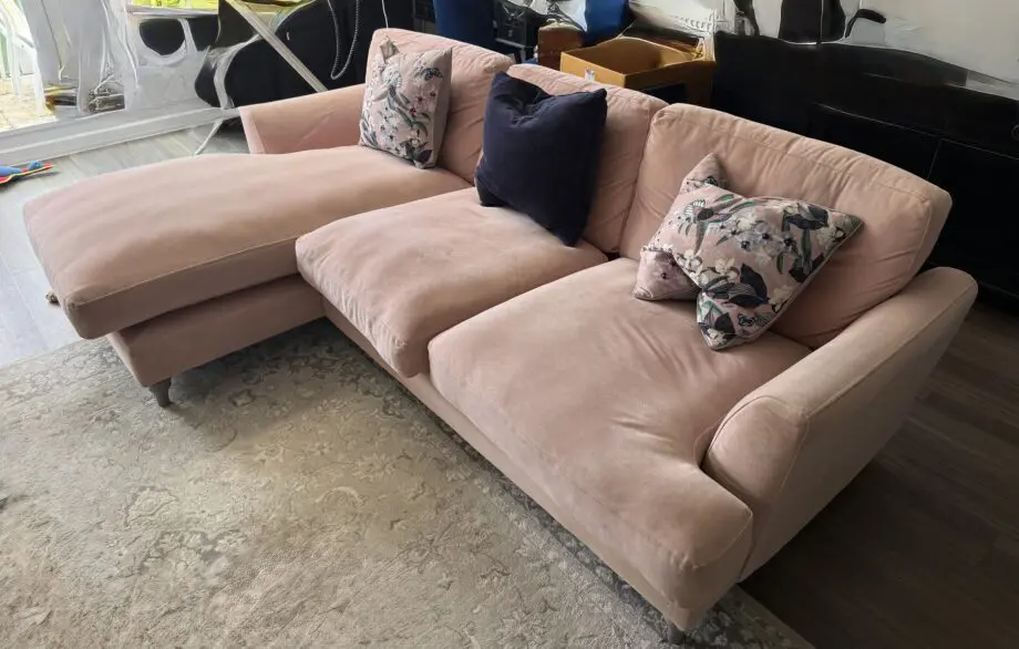 DFS Joules Patterdale left hand facing chaise sofa
