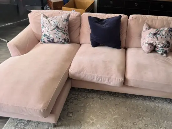 DFS Joules Patterdale left hand facing chaise sofa