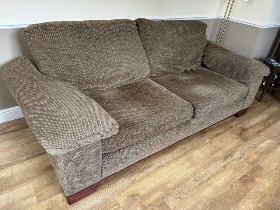 Fabric 2 seater and 3 seater sofas
