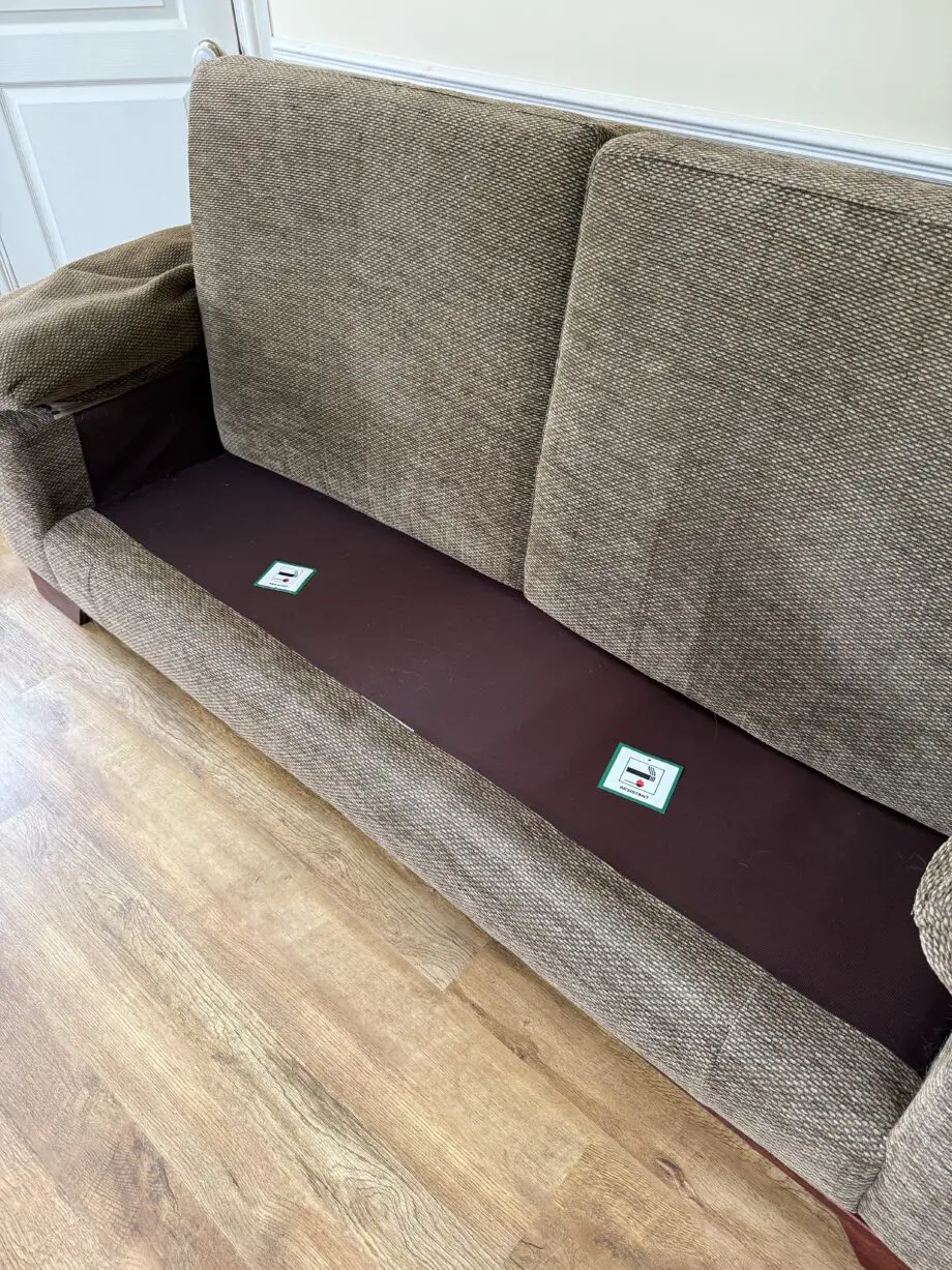 Fabric 2 seater and 3 seater sofas