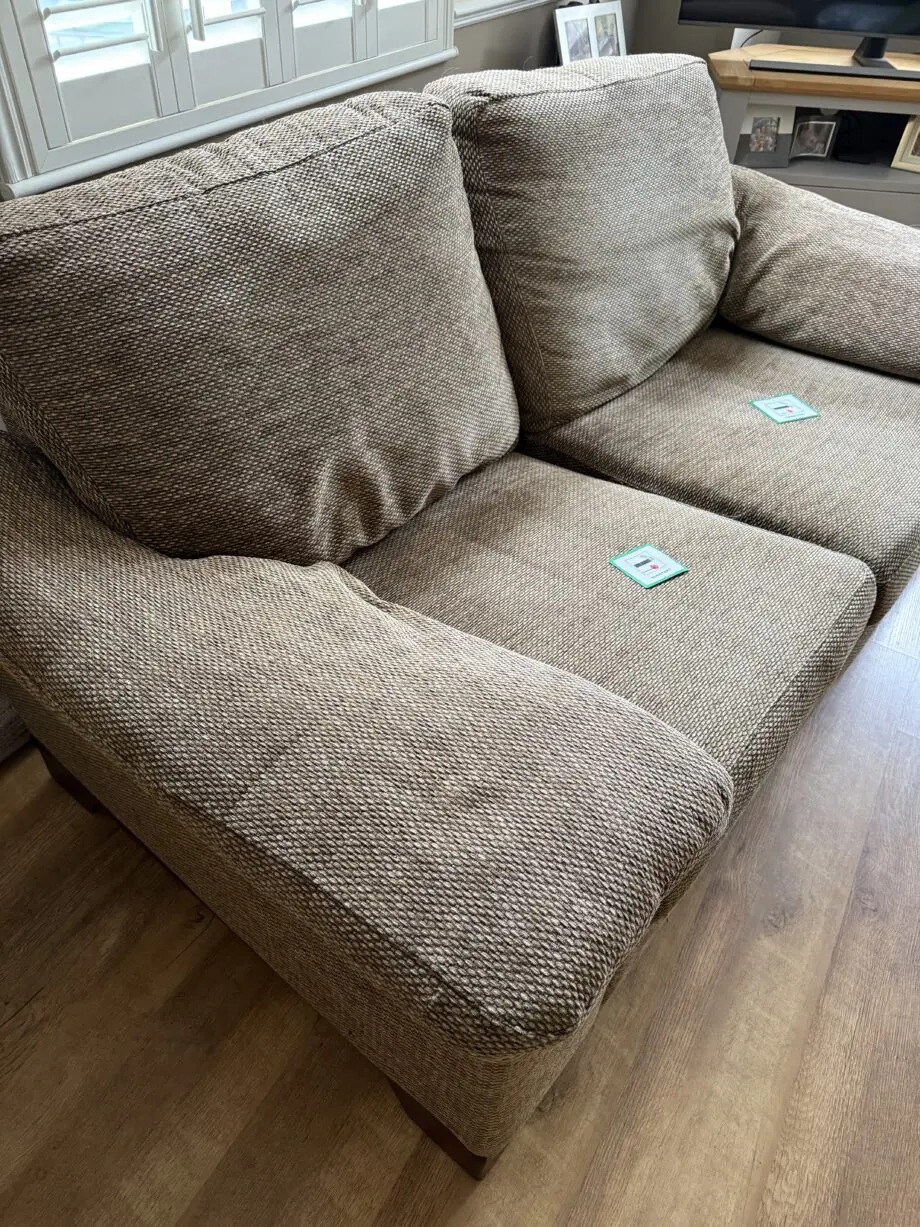 Fabric 2 seater and 3 seater sofas
