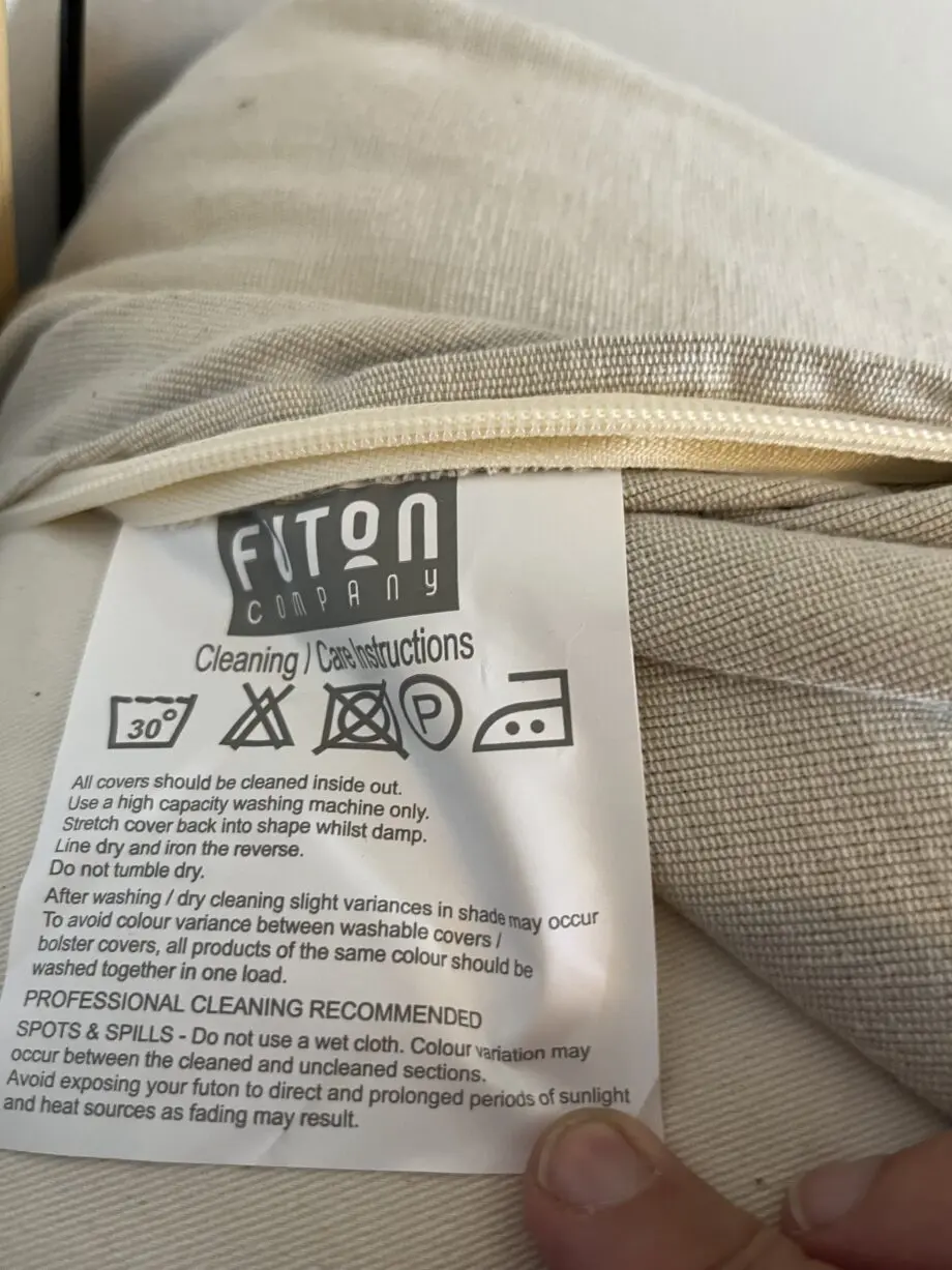 Three-seats futon clic-clac sofa bed