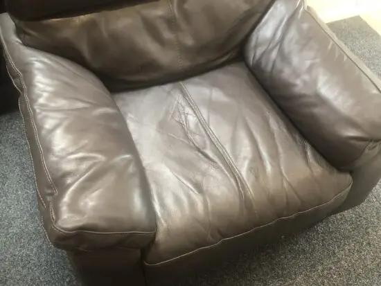 DFS - Brown single seater chair