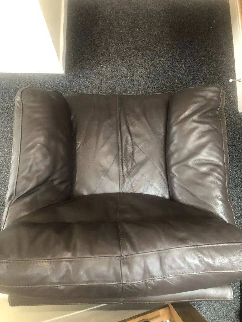 DFS - Brown single seater chair