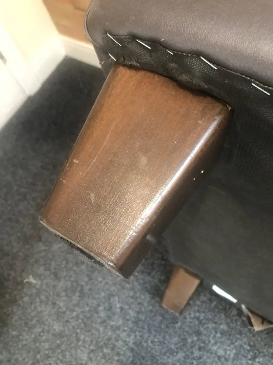 DFS - Brown single seater chair