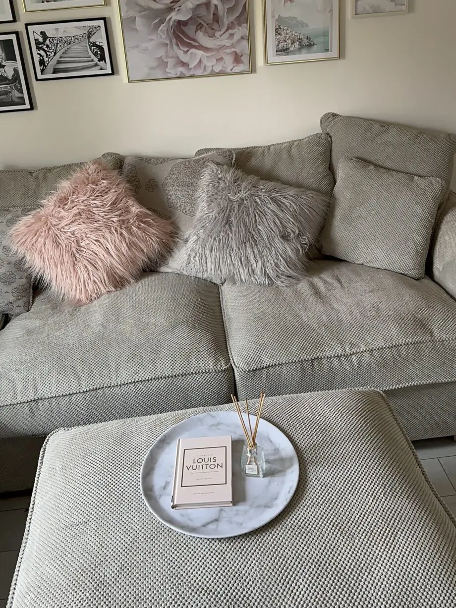 Oak Furnitureland Grey ‘Nebraska’ Corner Sofa