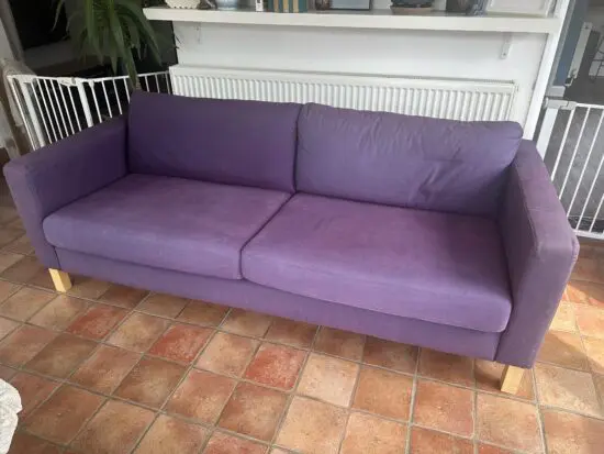 IKEA PURPLE Large 3 Seater