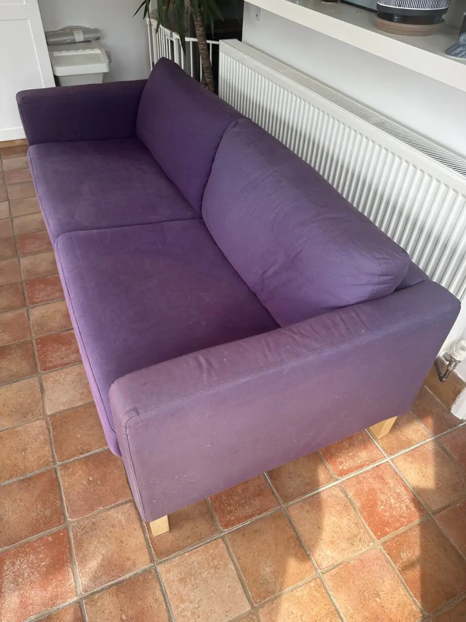 IKEA PURPLE Large 3 Seater