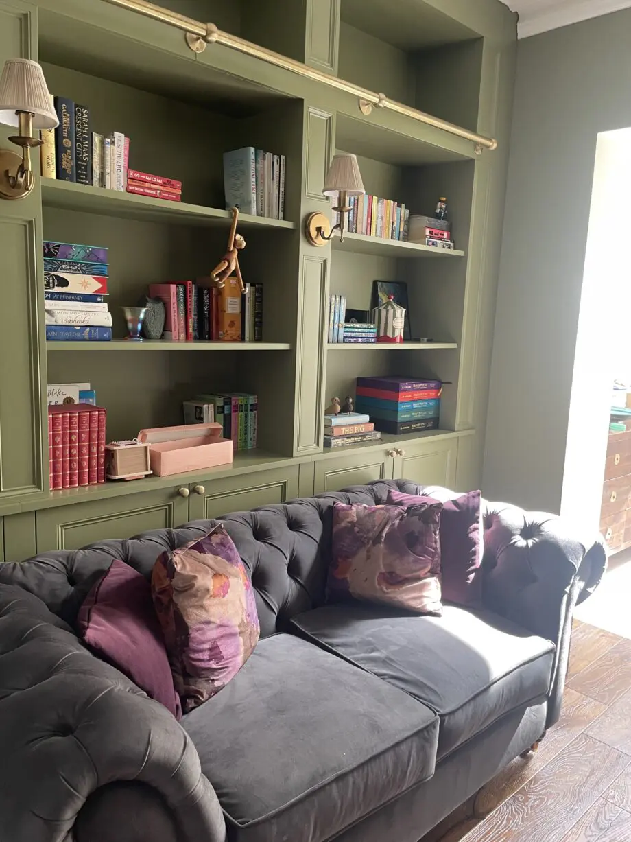 Fina Furniture Grey Velvet Sofa