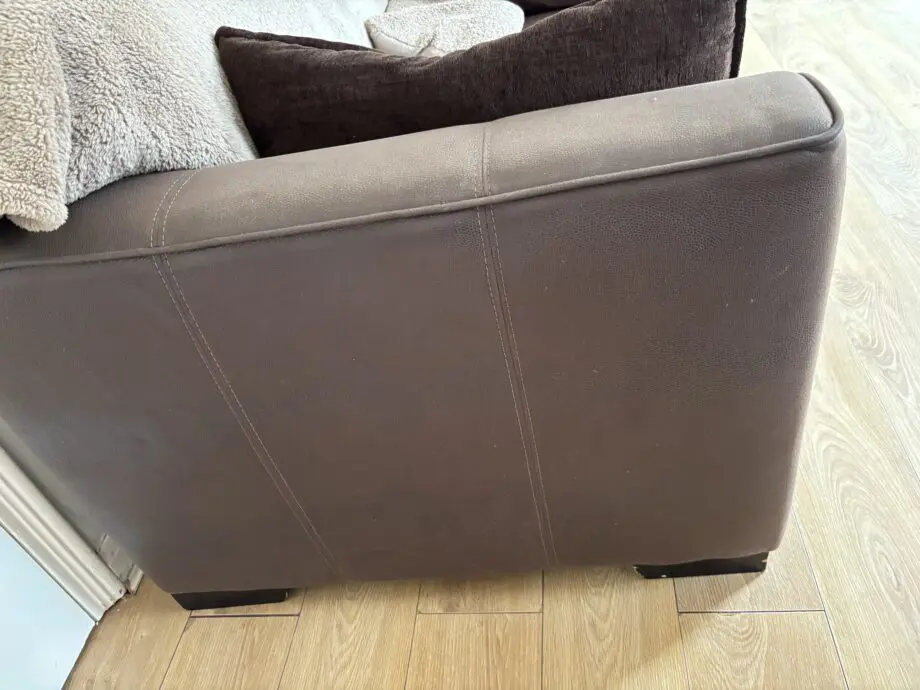Brown sofa set