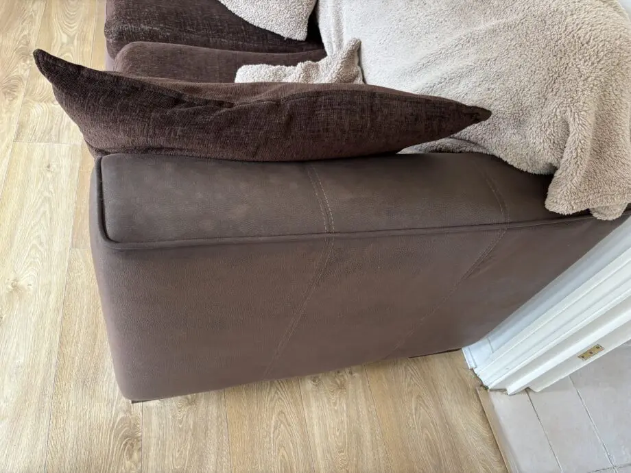 Brown sofa set