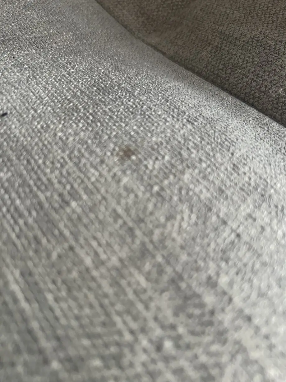 Linen swyft sofa and footstool