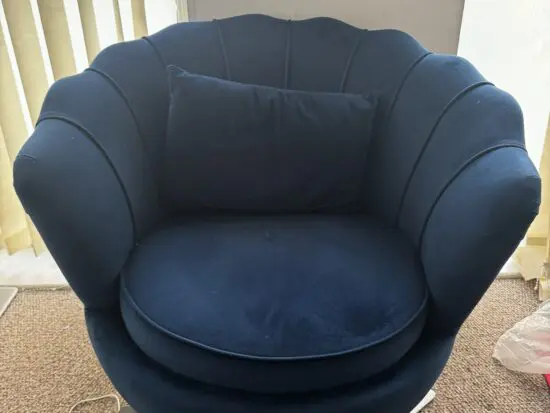 Wayfair blue Tub chair
