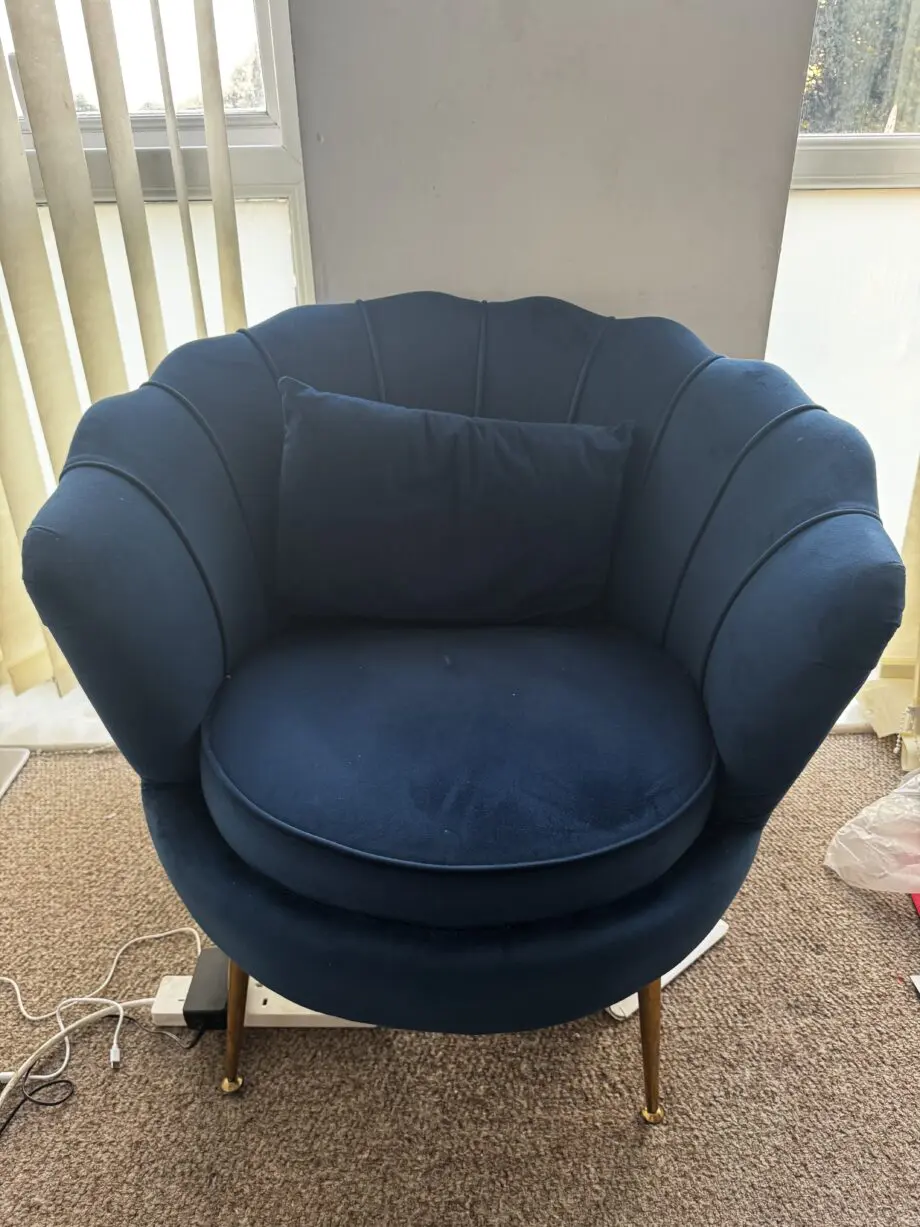 Wayfair blue Tub chair