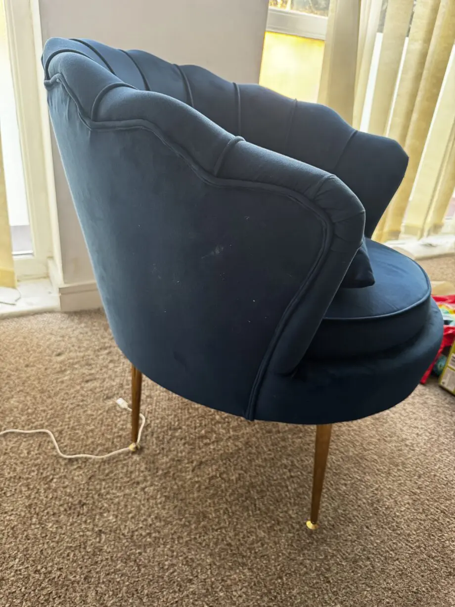 Wayfair blue Tub chair