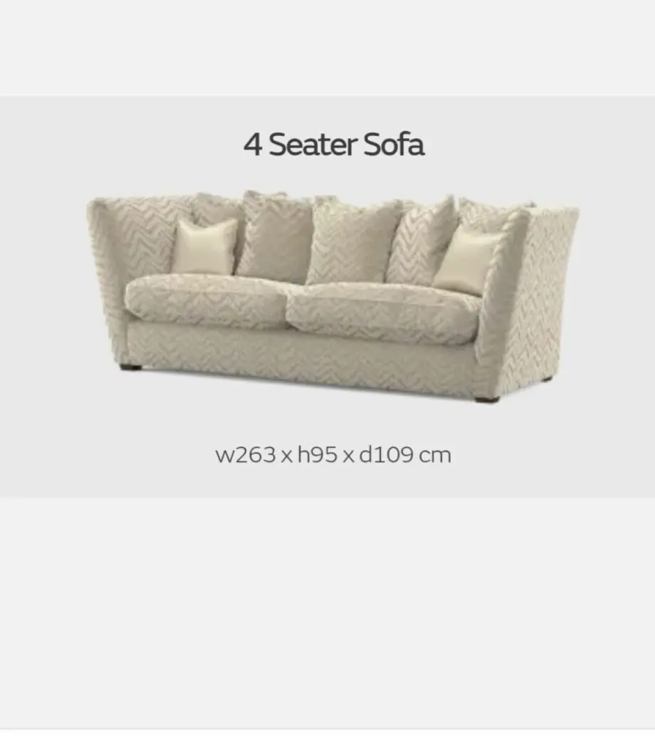 Sofology large sofa and cuddle chair