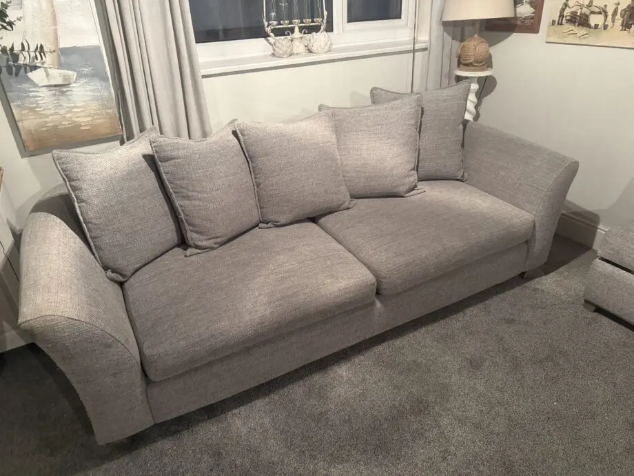 2 x 4seater, one with chaise