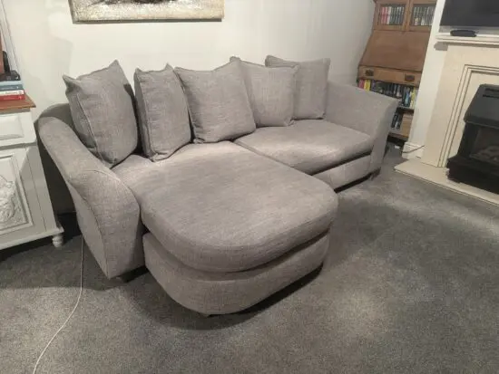 2 x 4seater, one with chaise