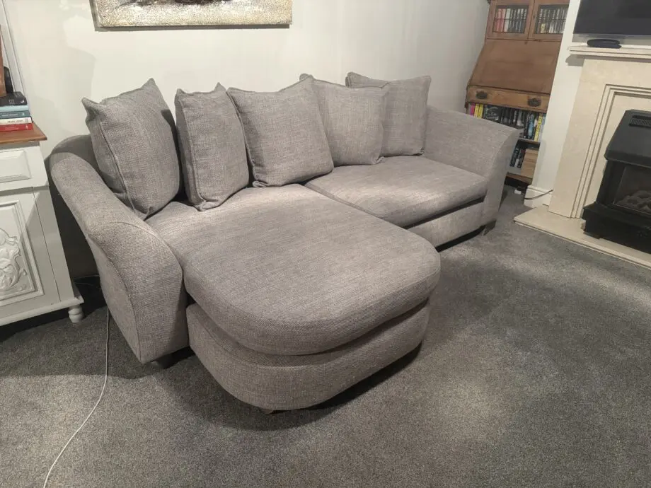 2 x 4seater, one with chaise