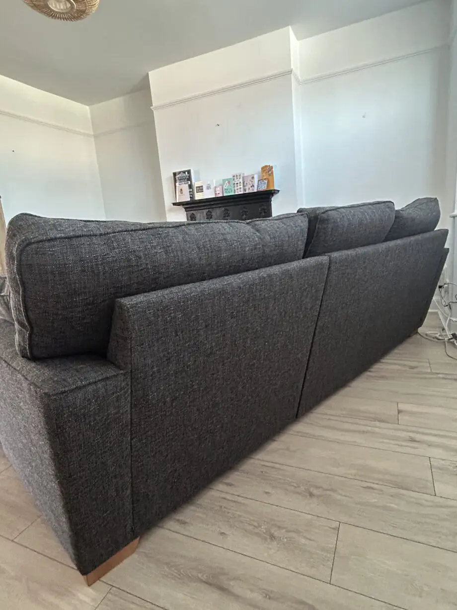 Next Stamford Charcoal 3-seater Sofa Chaise
