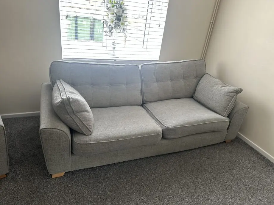 4 seater and cuddle chair