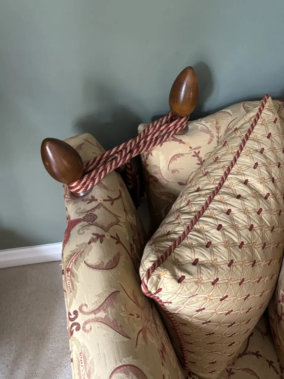 Manhattan Minor David Gundry Knole Sofa in Ottoman Spice