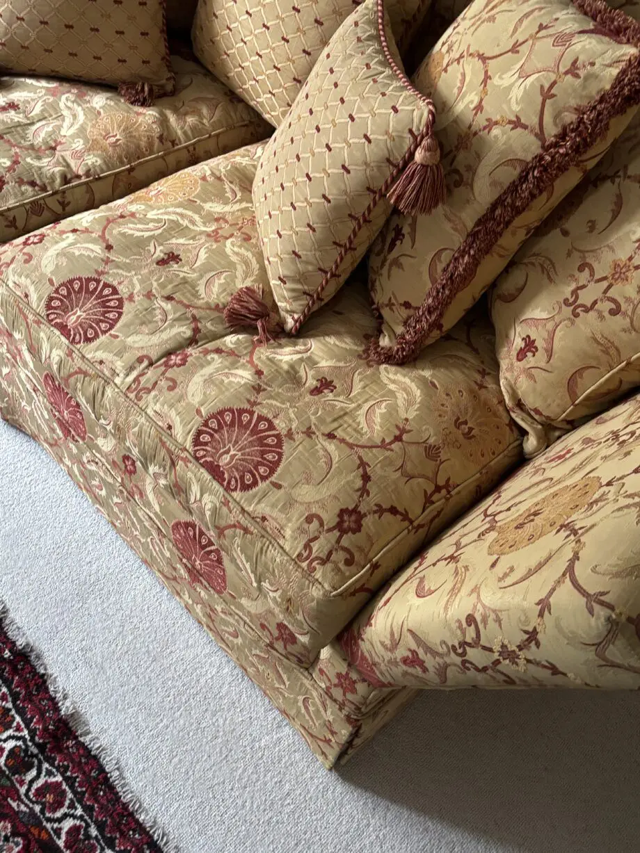 Manhattan Minor David Gundry Knole Sofa in Ottoman Spice