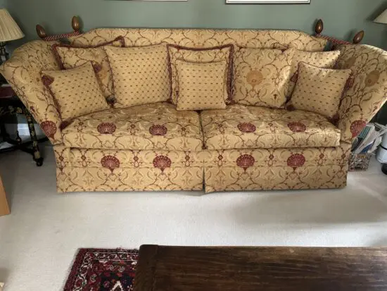 Manhattan Major David Gundry Sofa in Ottoman Spice