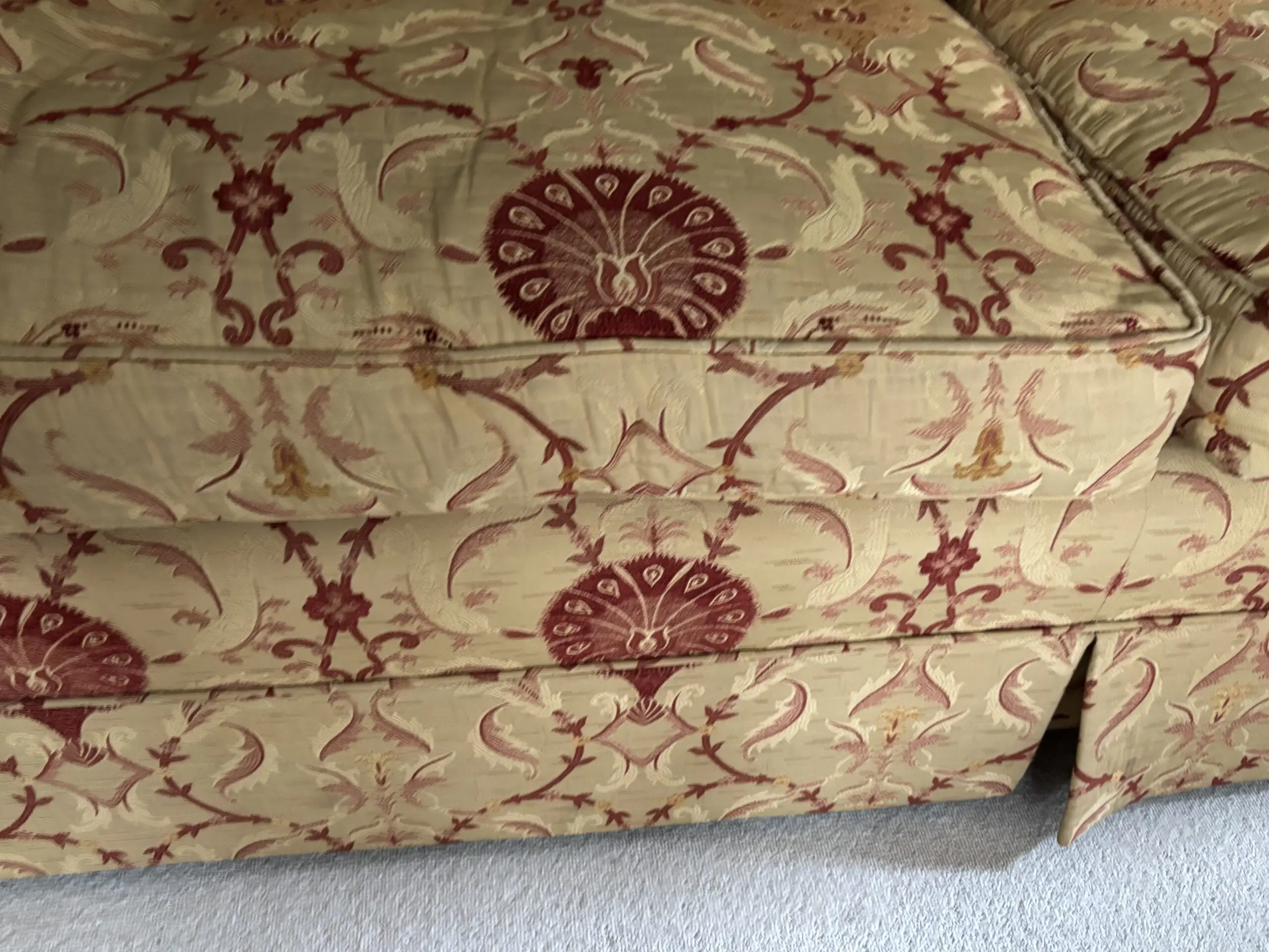 Manhattan Major David Gundry Sofa in Ottoman Spice