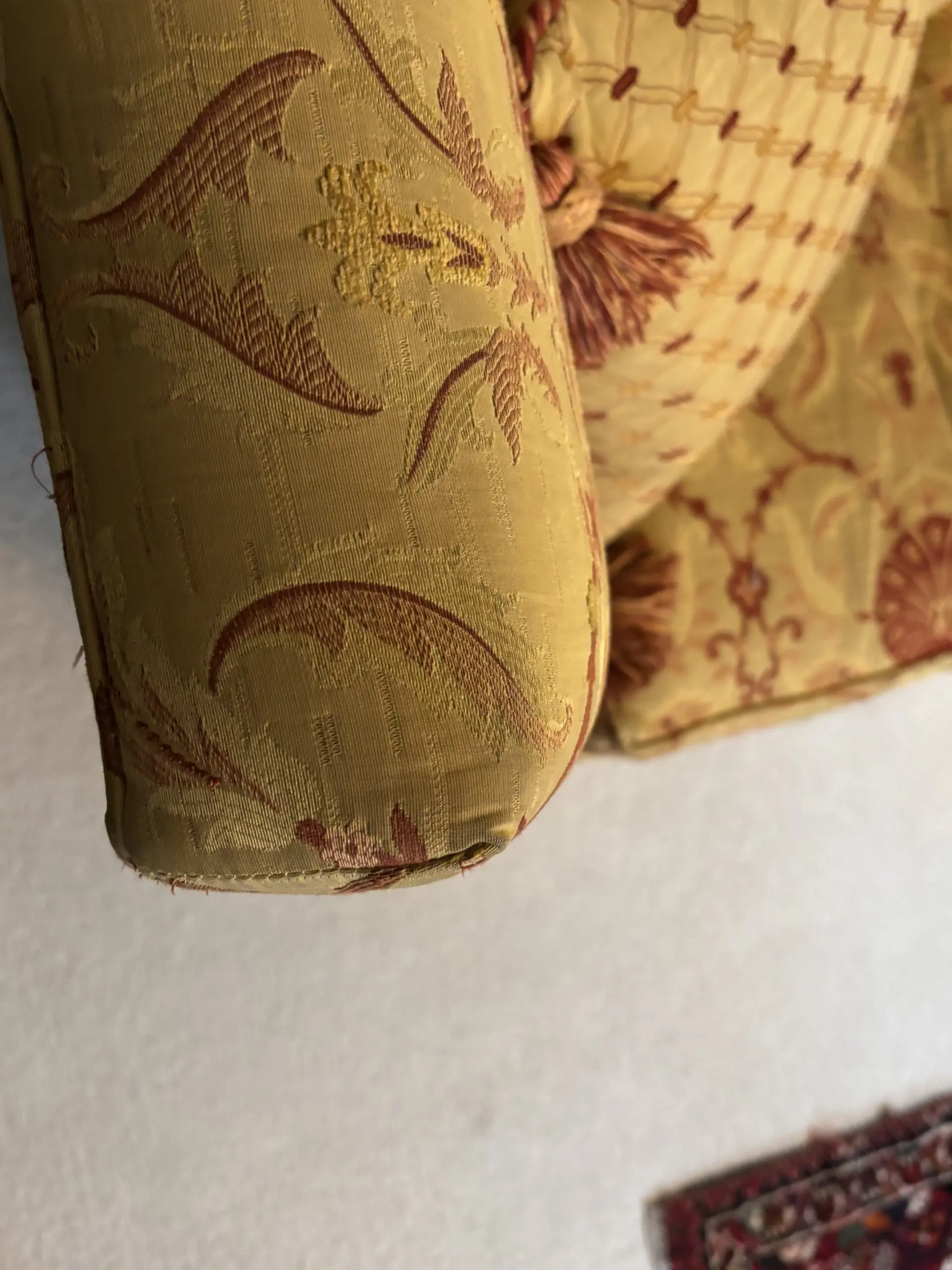 Manhattan Major David Gundry Sofa in Ottoman Spice