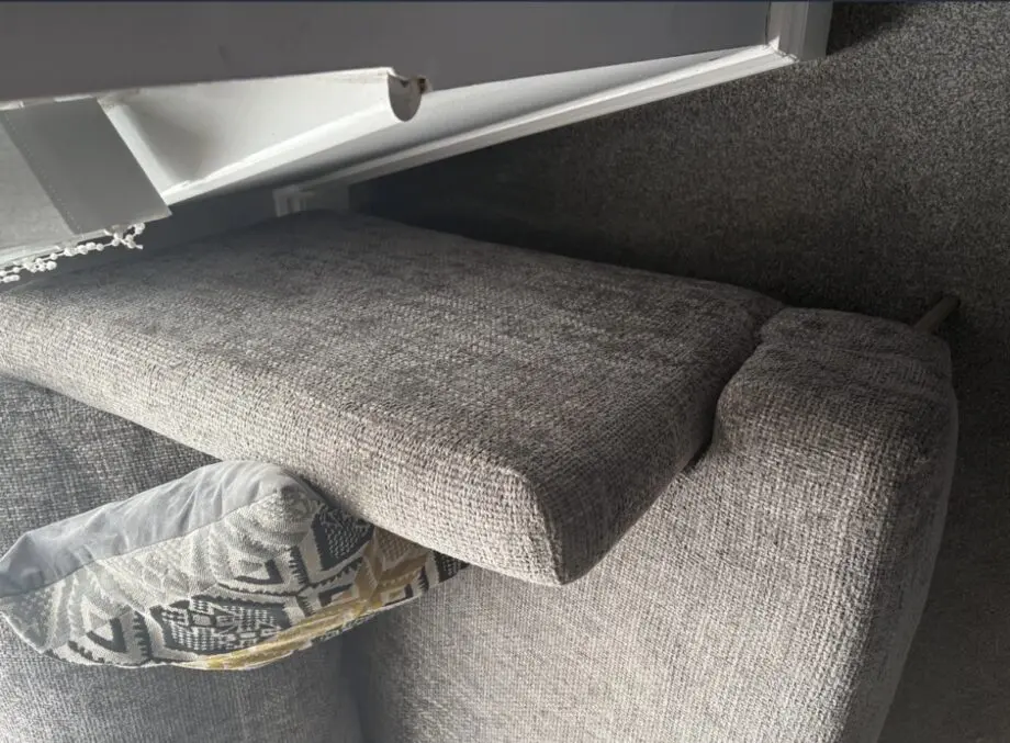 Lebus Grey Lovechair