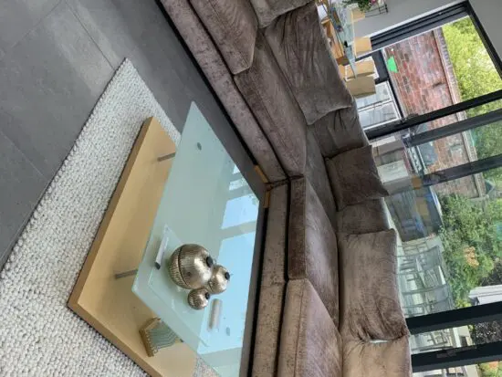 Fishpools large corner sofa