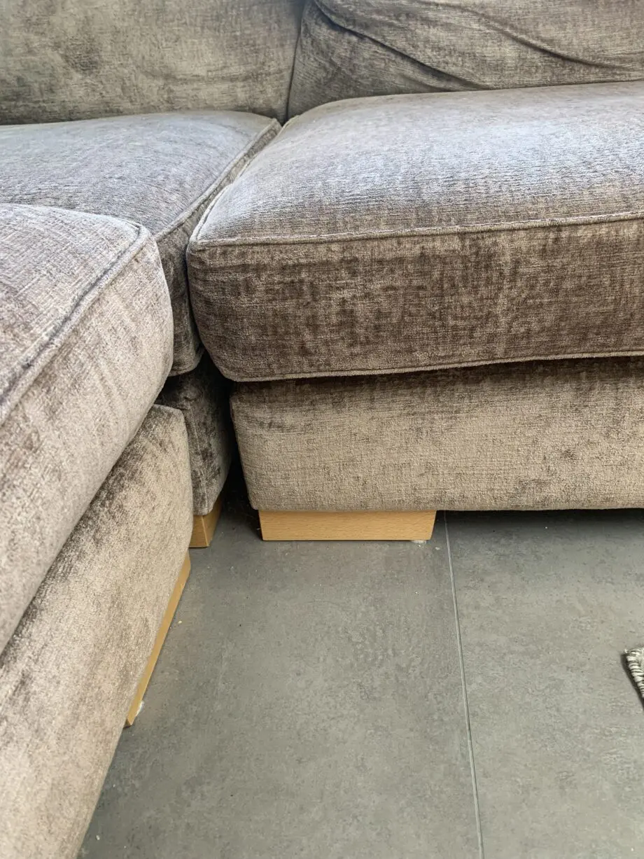 Fishpools large corner sofa