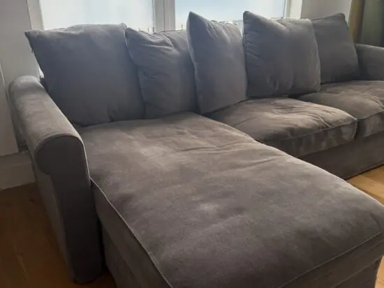 Grey IKEA Gronlid L Shaped Sofa