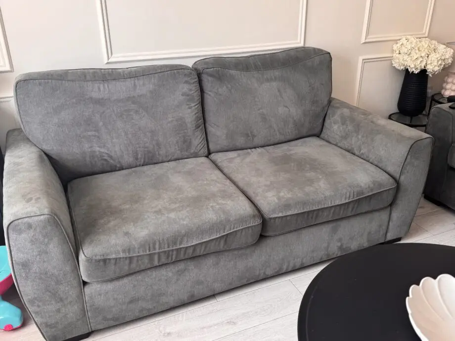 DFS graphite ORKA sofa 3 seater