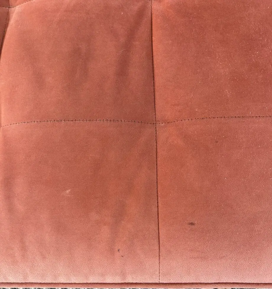 3 Seater Sofa - Swyft Model 02 3 Seater Sofa in Brick / Coral / Pink