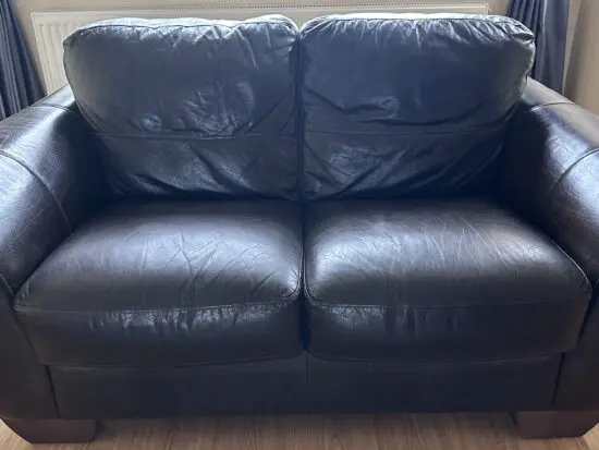Two Seater Leather Sofa
