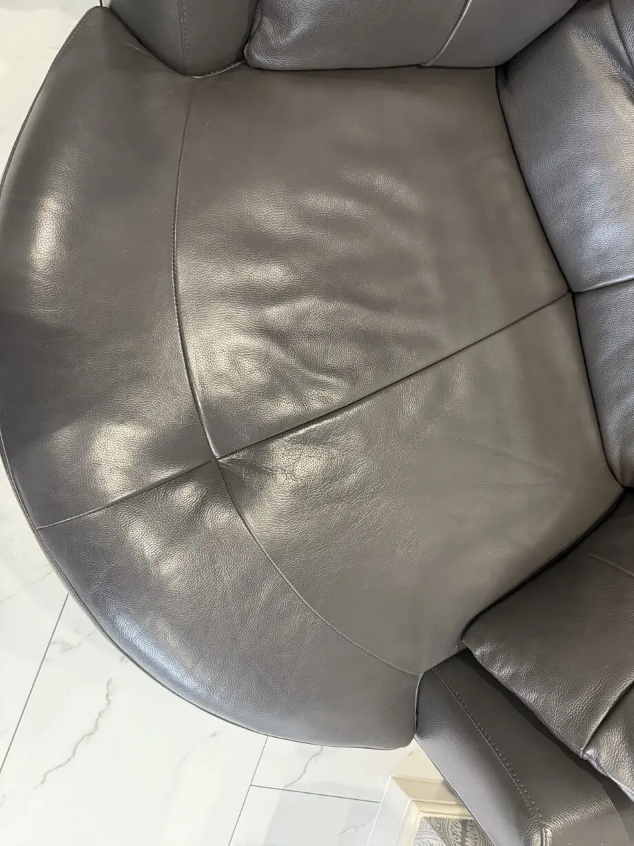 Swivel chair dfs leather