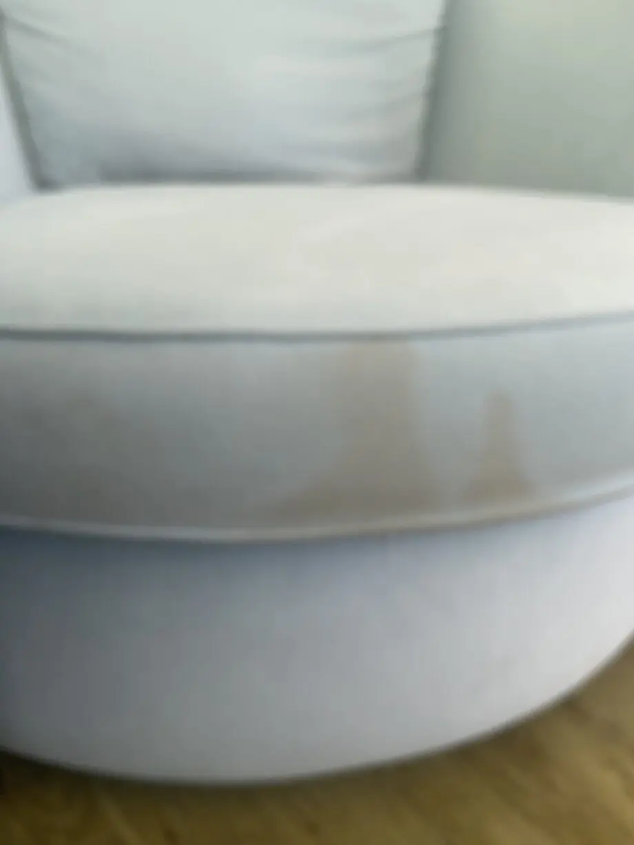 DFS Light blue/Silver Farah sofa set with swivel chair