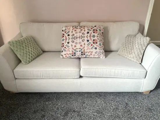 DFS Brand New Orlby Cream 4 Seater Sofa Set (x3 and x1 2 Seater Sofa)