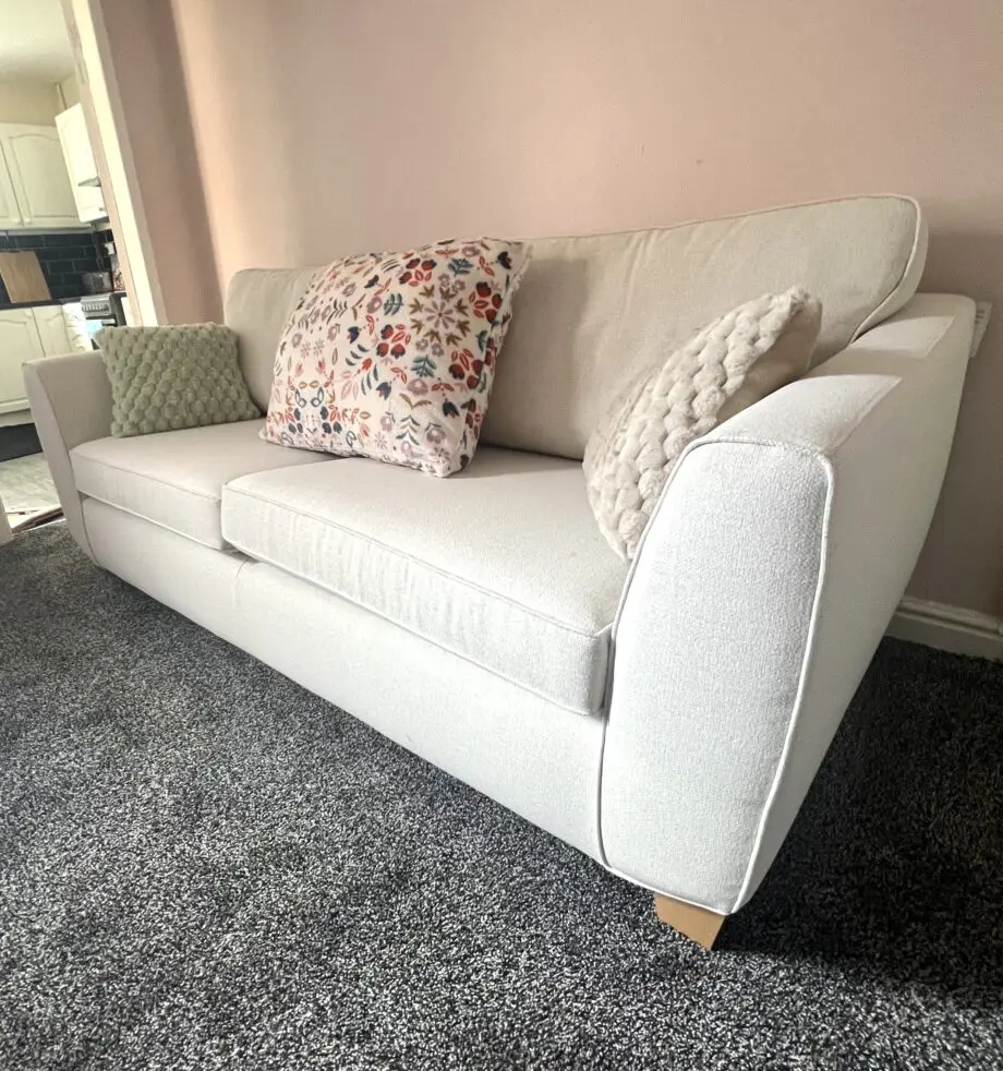 DFS Brand New Orlby Cream 4 Seater Sofa Set (x3 and x1 2 Seater Sofa)