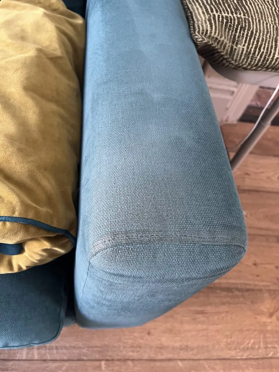 Snug ‘Big Chill’ sofa in Teal + footstool set