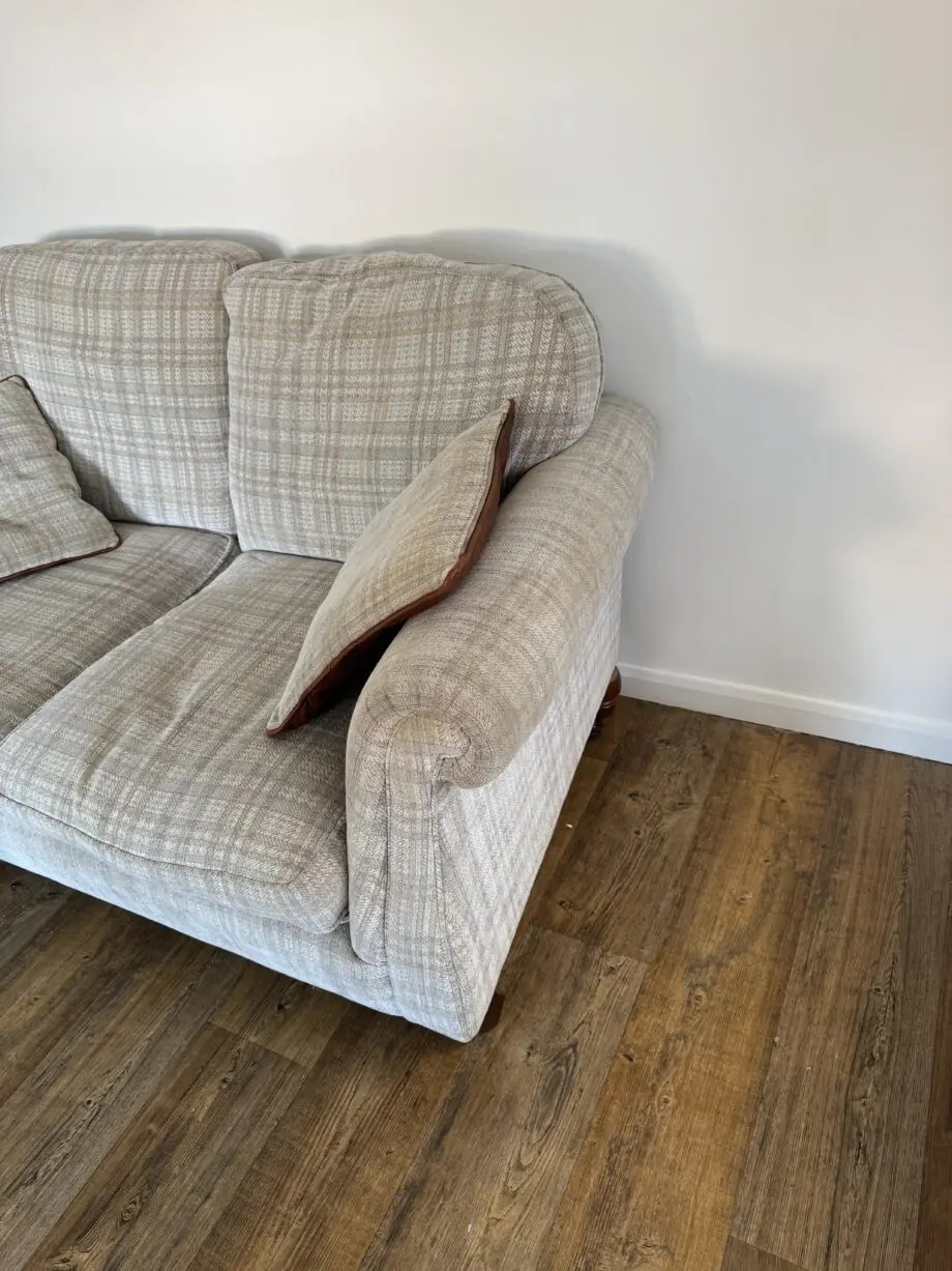Parker Knoll beige 2 seater sofa