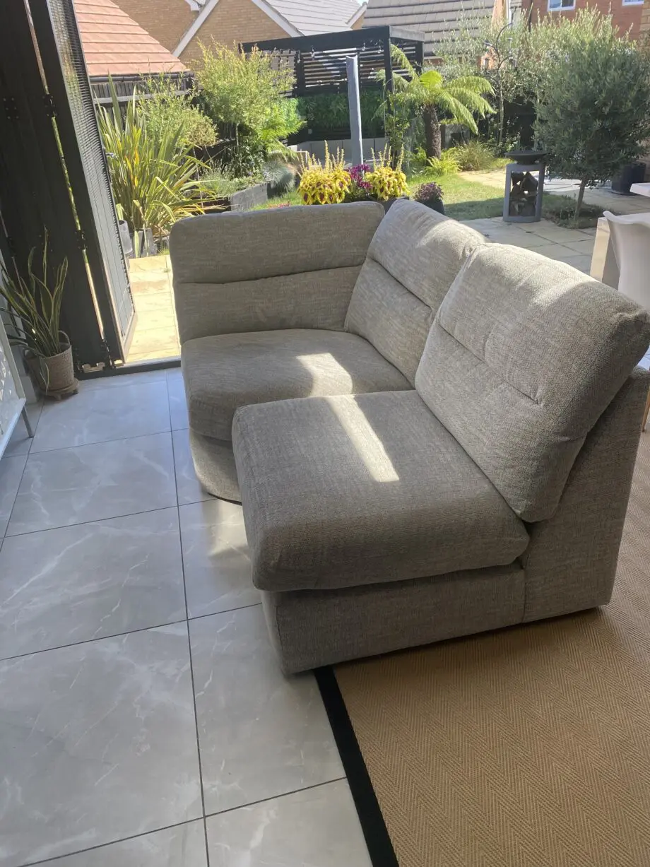 Oak furniture land Morgan silver modular corner parts