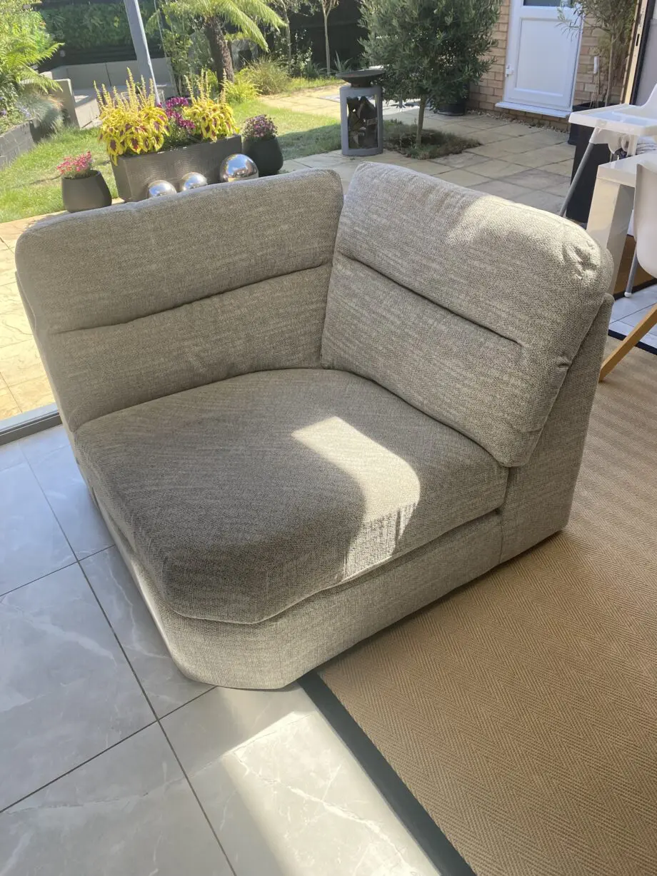 Oak furniture land Morgan silver modular corner parts