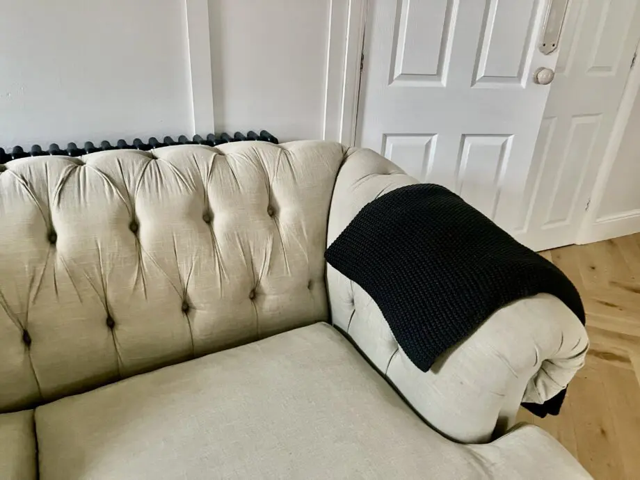 Marks & Spencer's linen look sofa