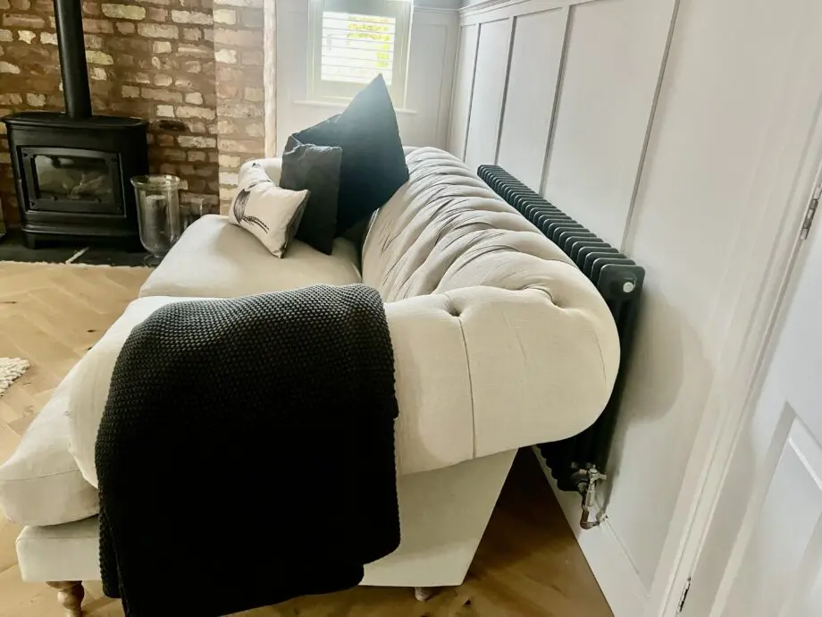 Marks & Spencer's linen look sofa