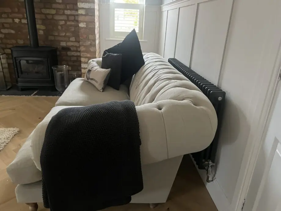 Marks & Spencer's linen look sofa